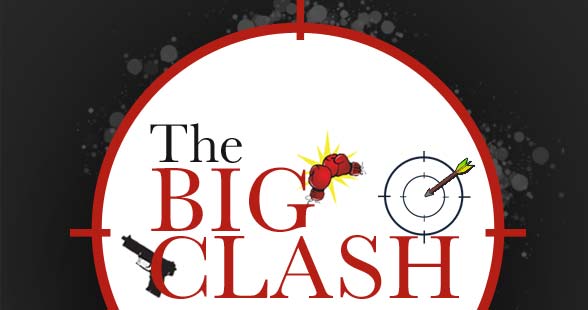 THE BIG CLASH.