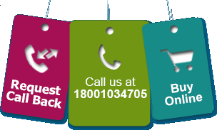 Call us at 18001034705