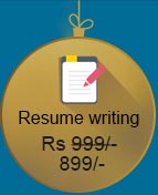 Resume writing Rs 899
