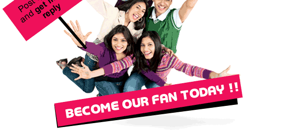Become our fan today!!