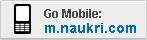 Go Mobile: m.naukri.com